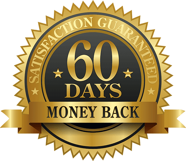 60-Day Money Back Guarantee Badge